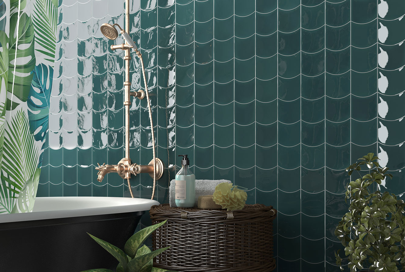 WAVE TEAL GRASSY